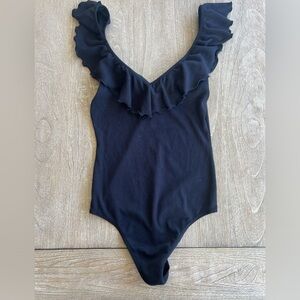Wilfred Danette ruffle bodysuit